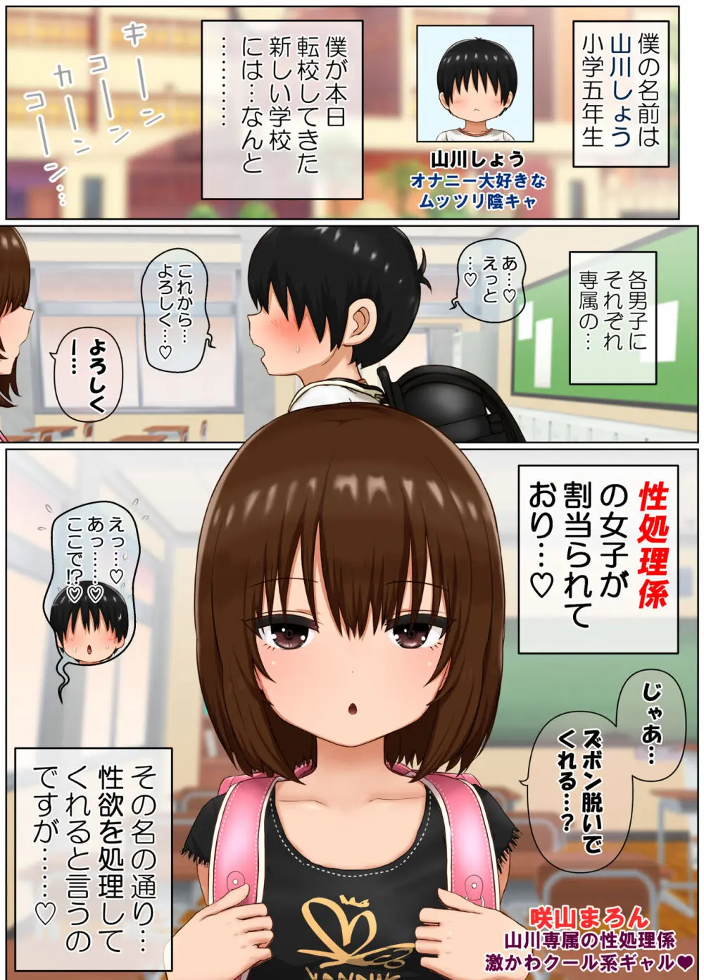 性処理係のまろんちゃん～クールなロリギャルが陰キャの性処理係になる話～ Page.6