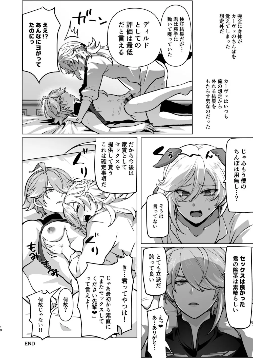 同居人に家賃の代わりにチンポを提供してもらったらハマっちゃった話 &nbsp; Page.17