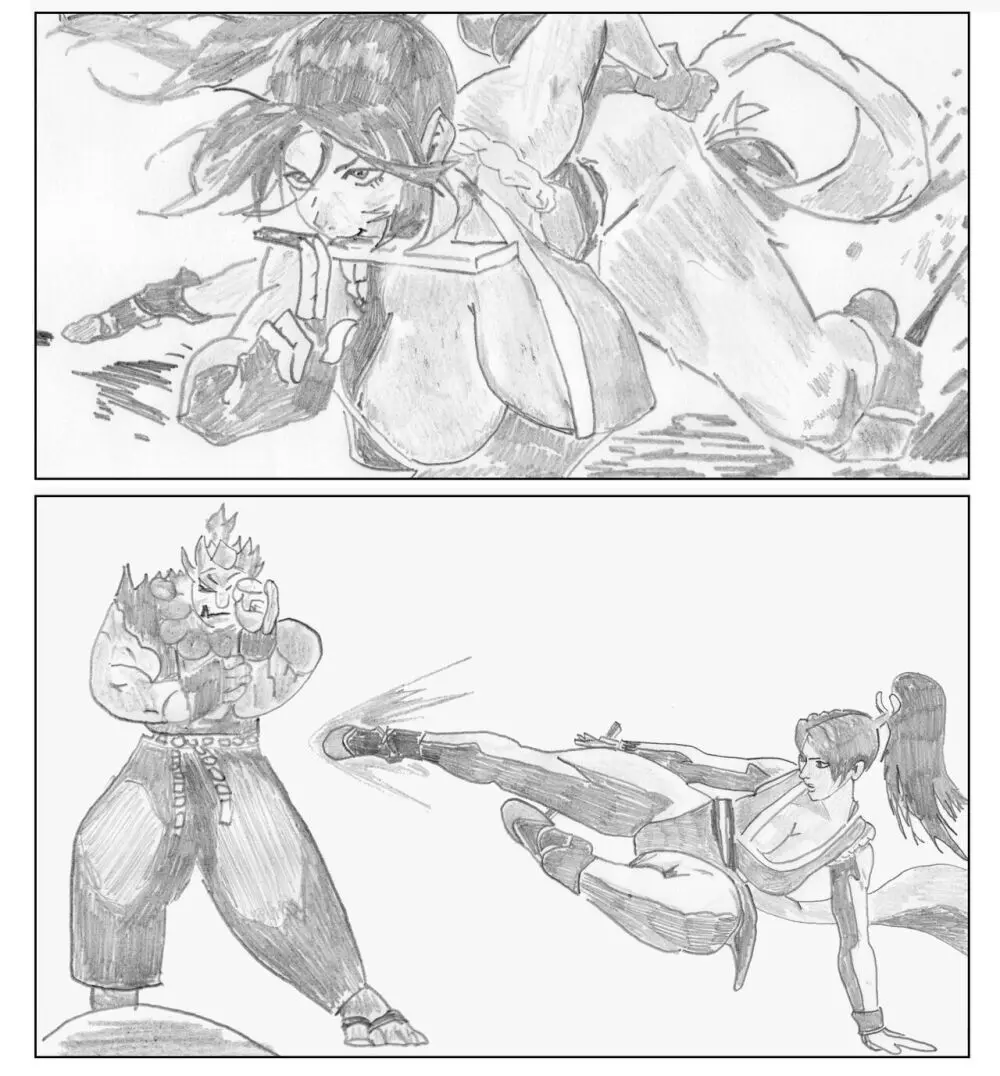 Capcom vs. SNK 2 - Mai vs. Gouki Page.3