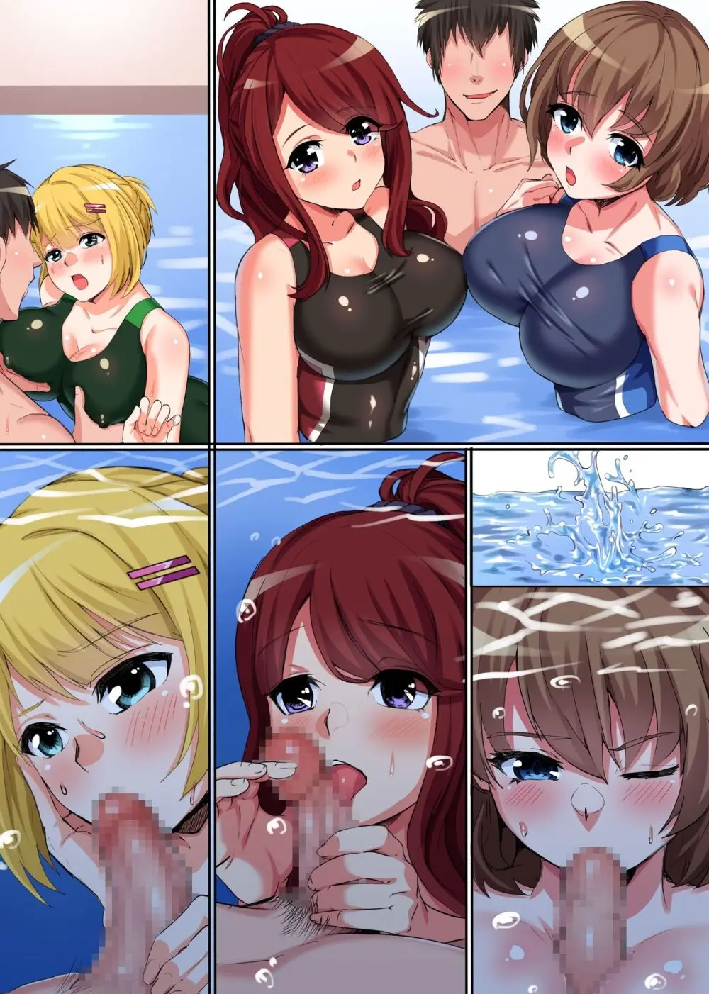 水着美少女たちと催○ハメハメとれーにんぐっ!操りホイッスルでスクール女子たちを全員食い放題 Page.25