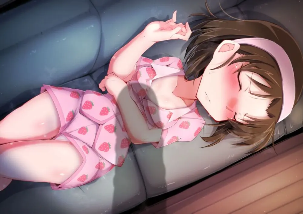 お泊り夜這い灰原哀VH画像 Page.74
