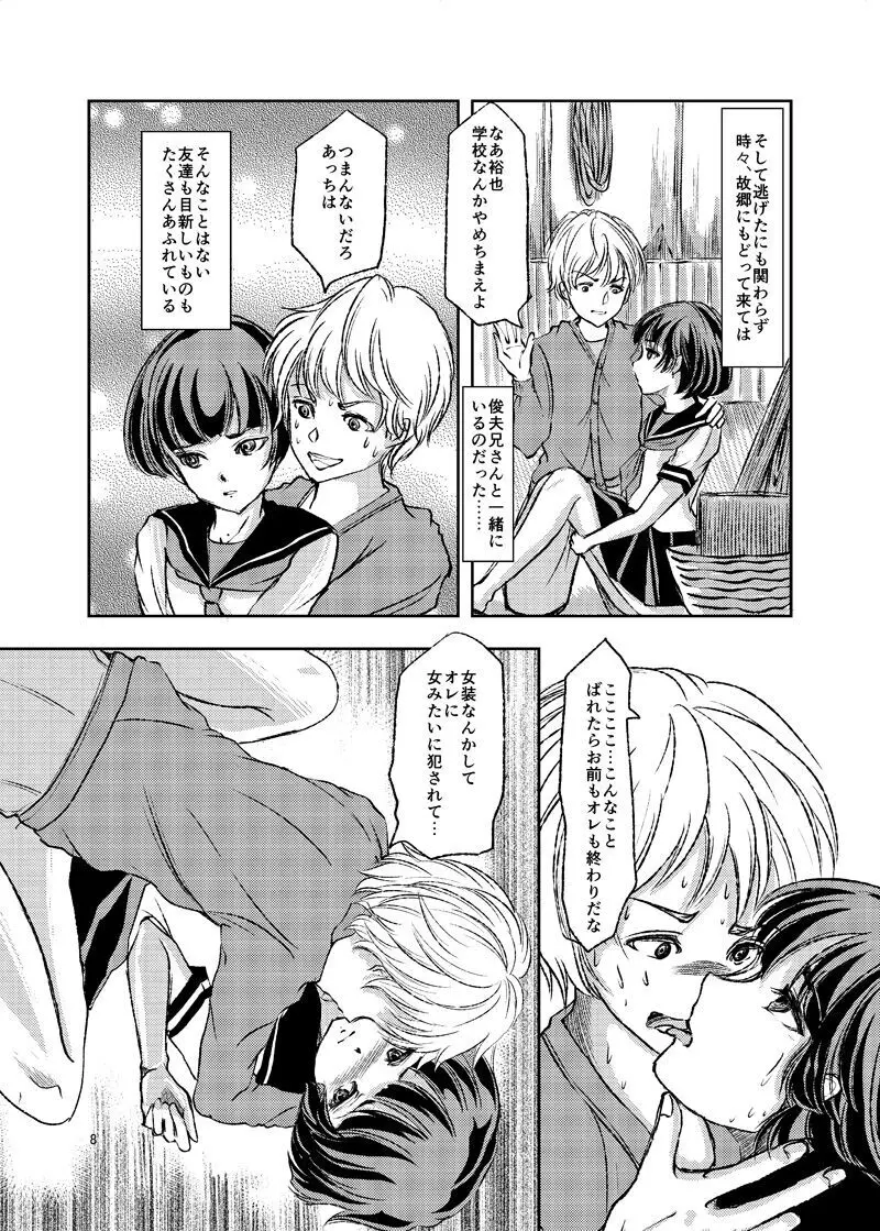 女装少年奇譚 田舎の純朴 Page.6