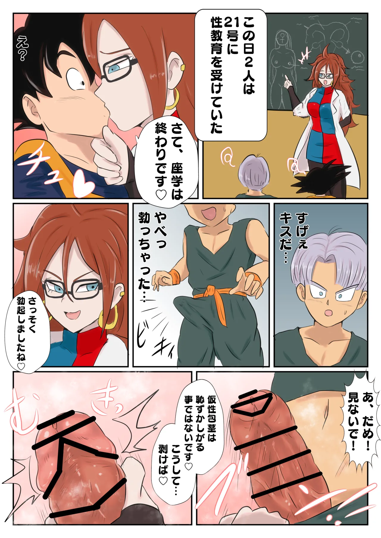 Android 21’s Sex ED