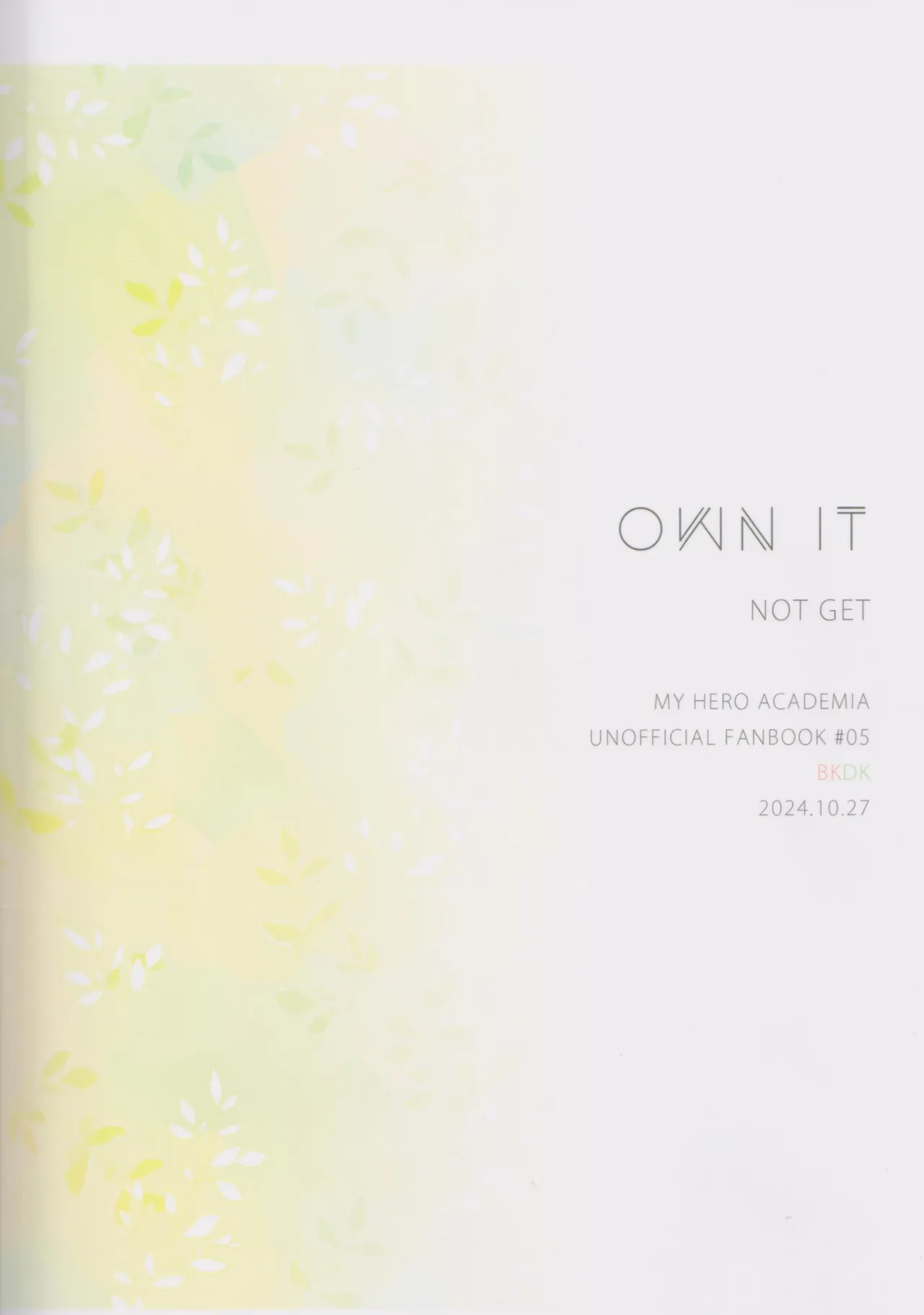 OWN IT Page.36