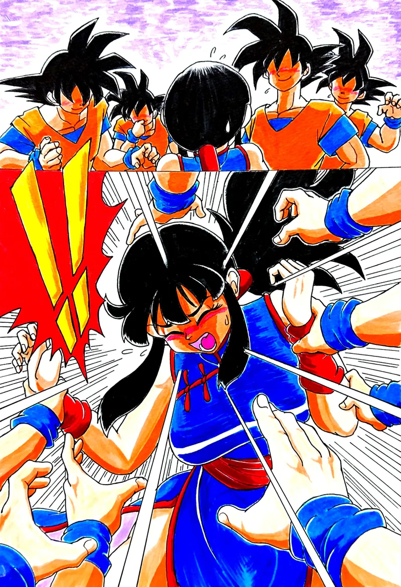 Goku and chichi training Page.3