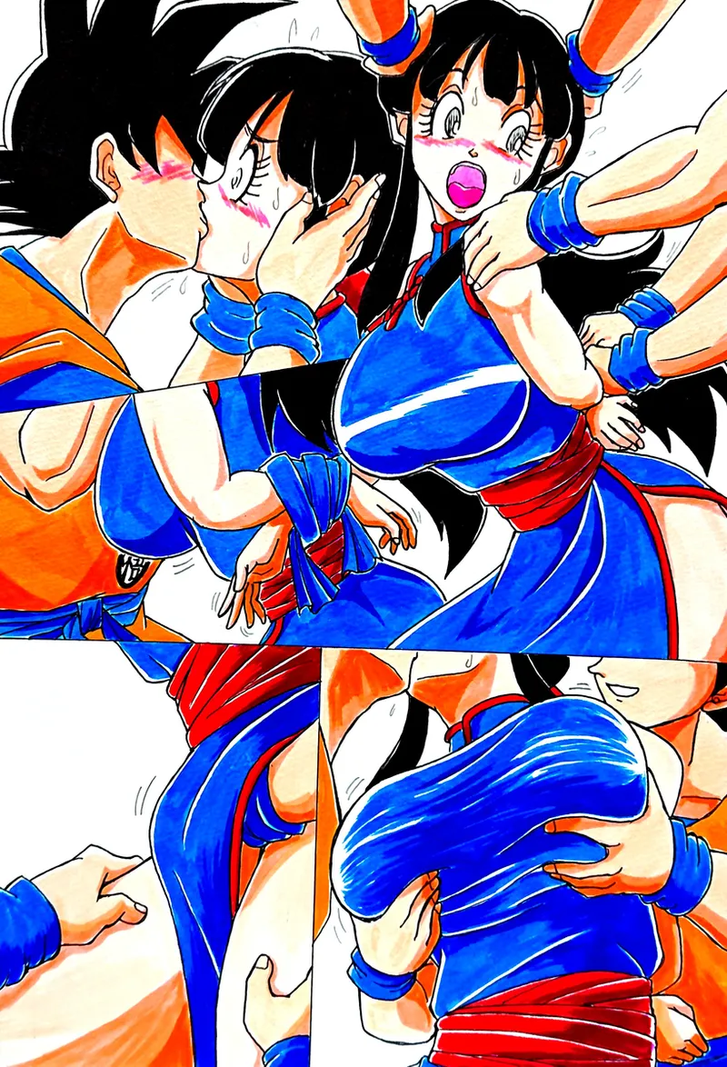 Goku and chichi training Page.4