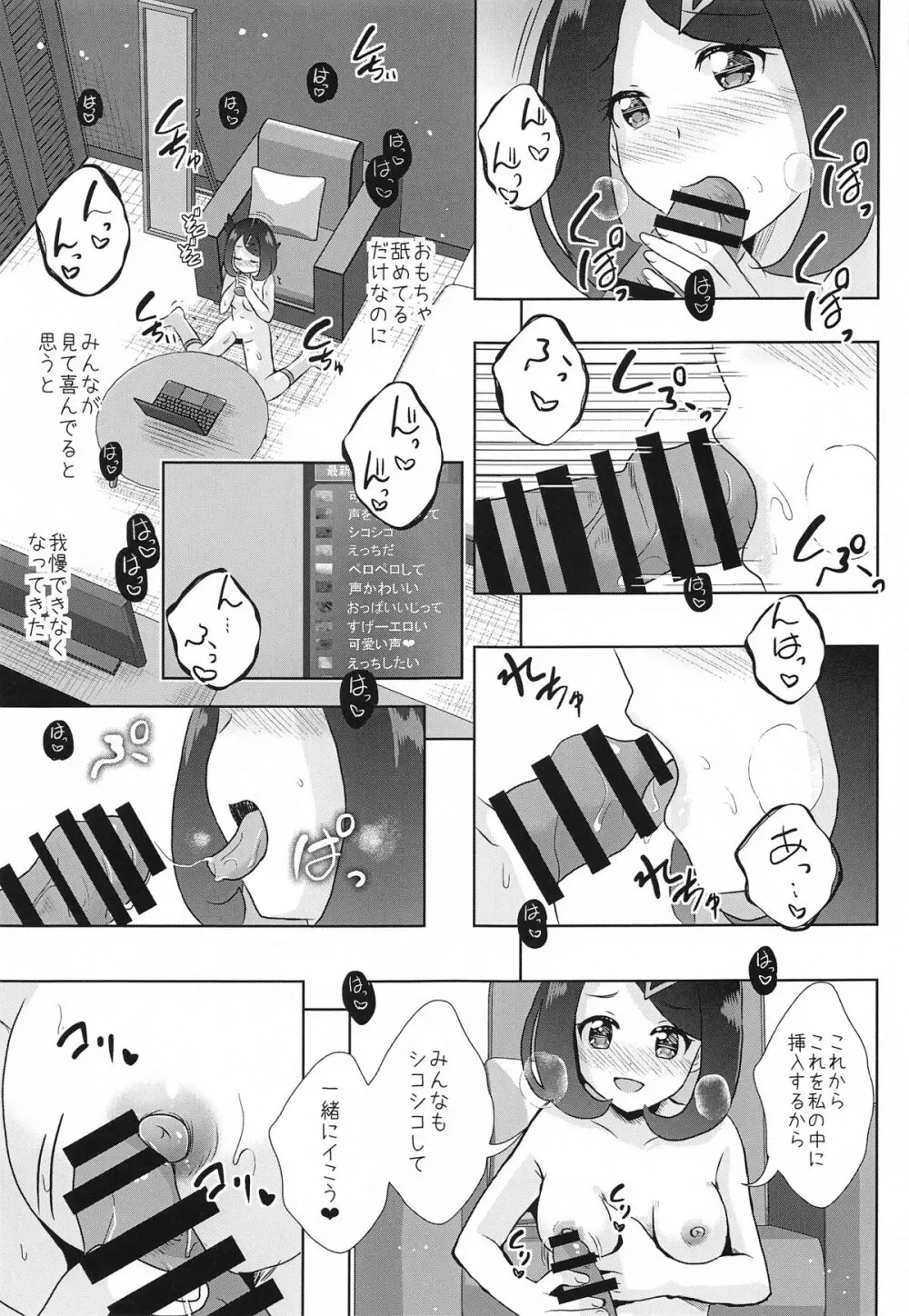 Hな配信はじめました Page.9