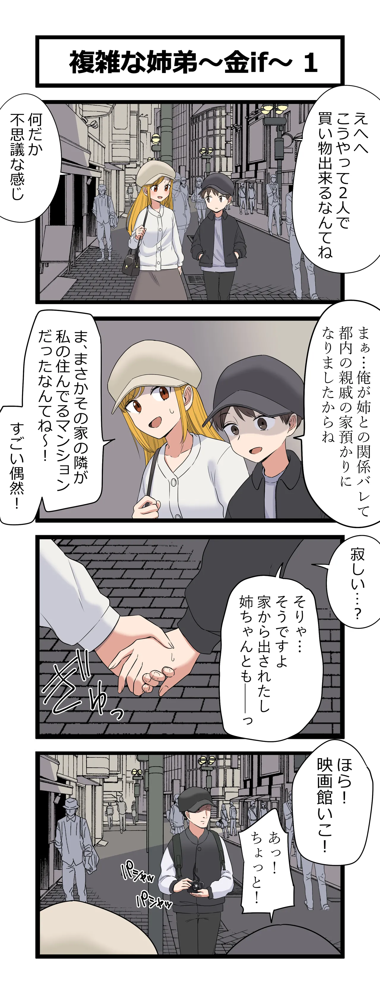 複雑な姉弟~金if~