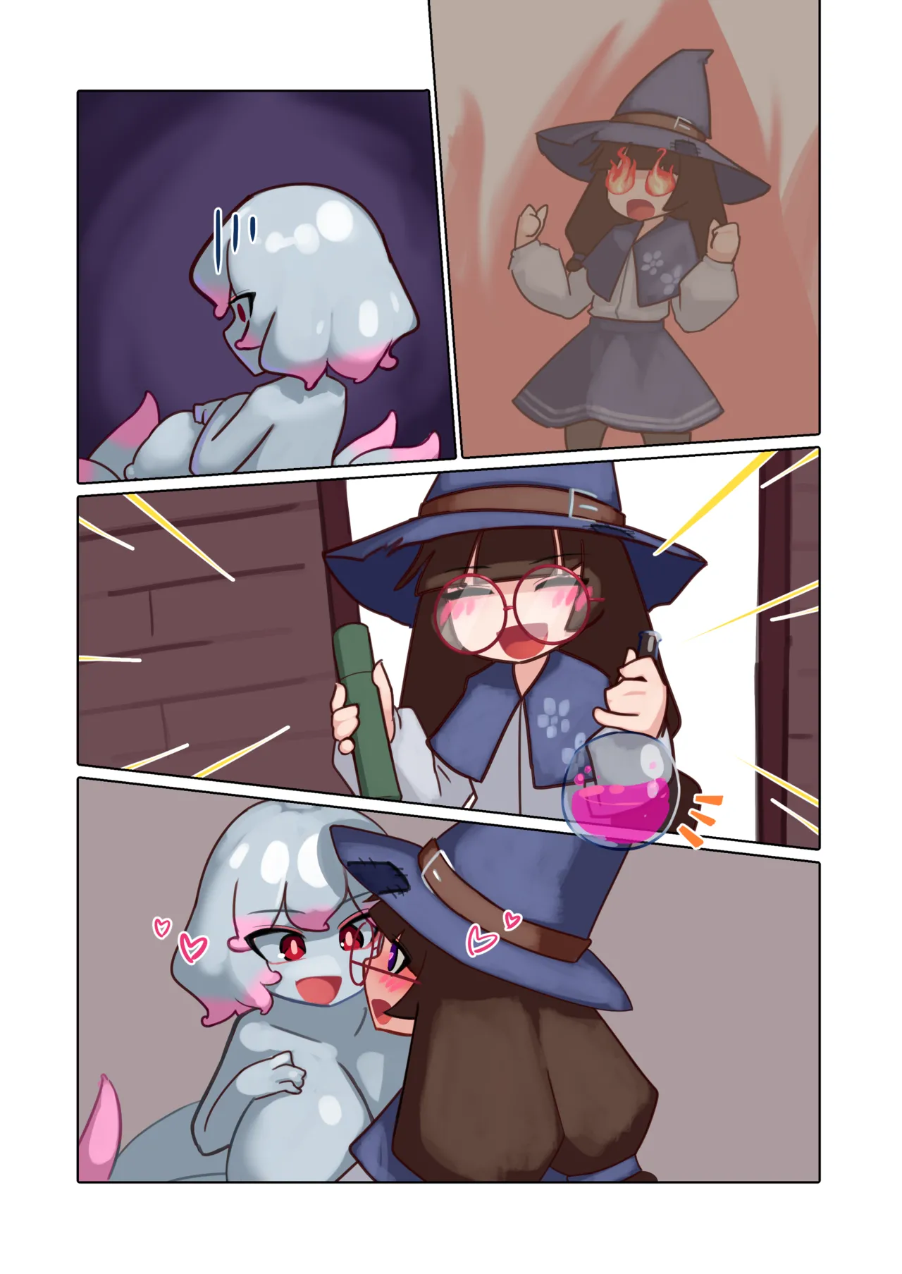 ふたなり魔女見習いがスキュラ娘と爛れた生活を送る話 Page.118