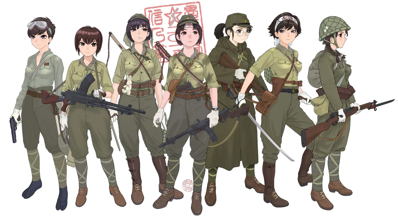 武装军服女子 Page.5