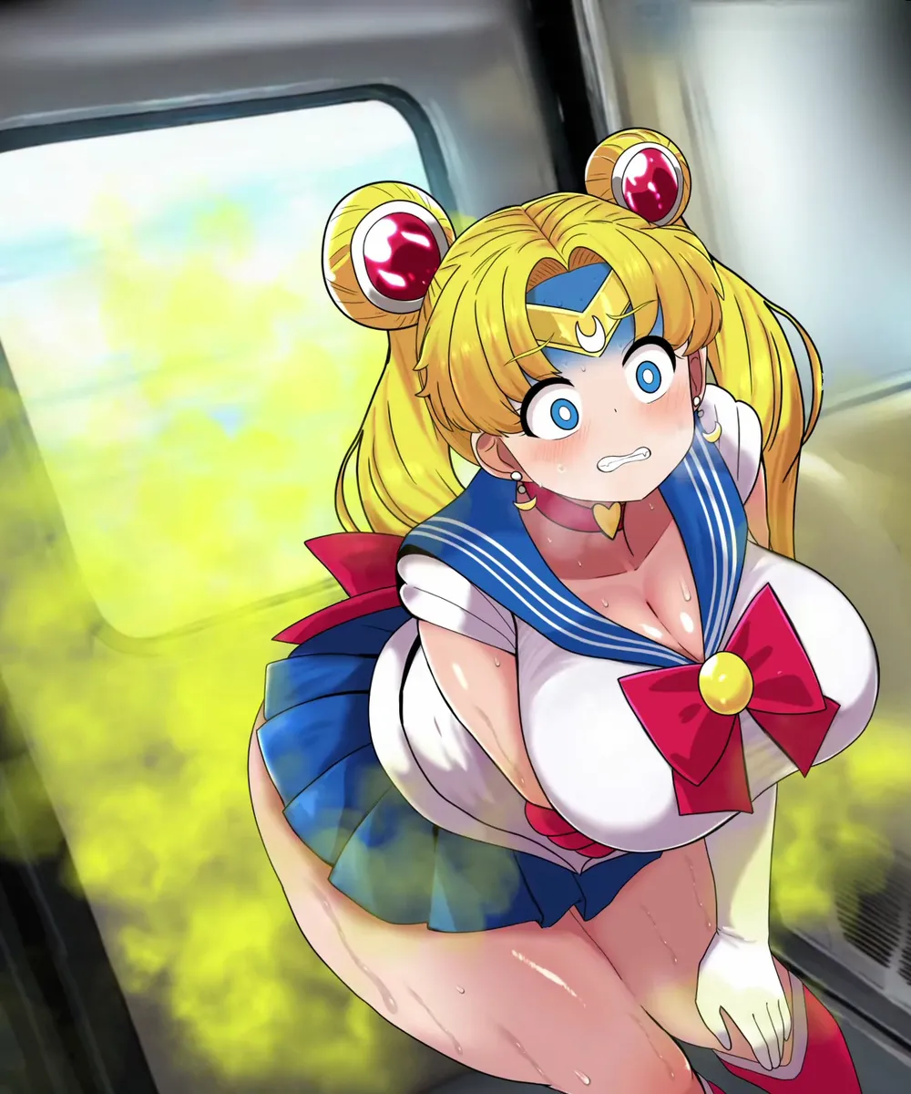 セーラームー●電車便意我慢 Page.20