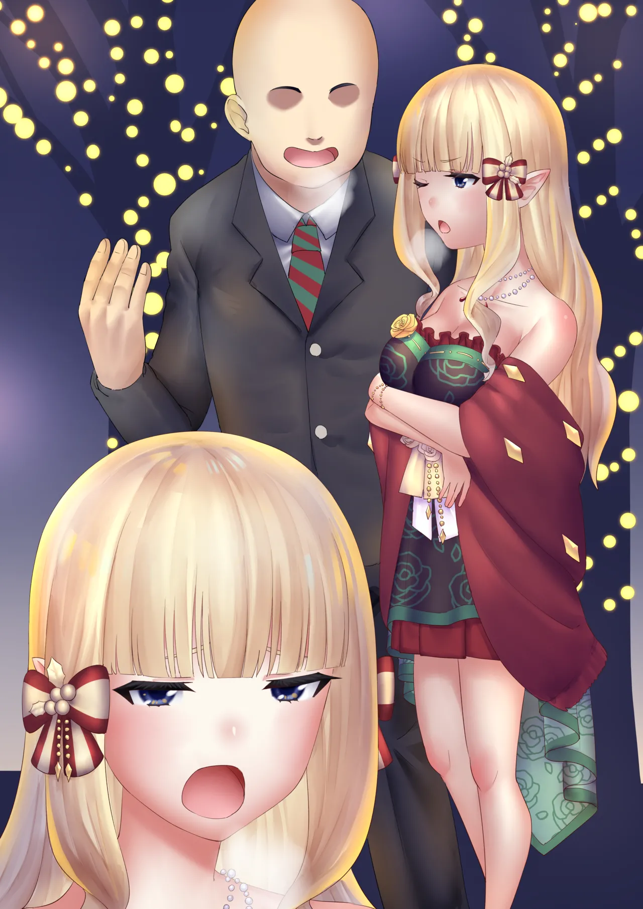 クリスマスサレンNTR催〇種付けH Page.5