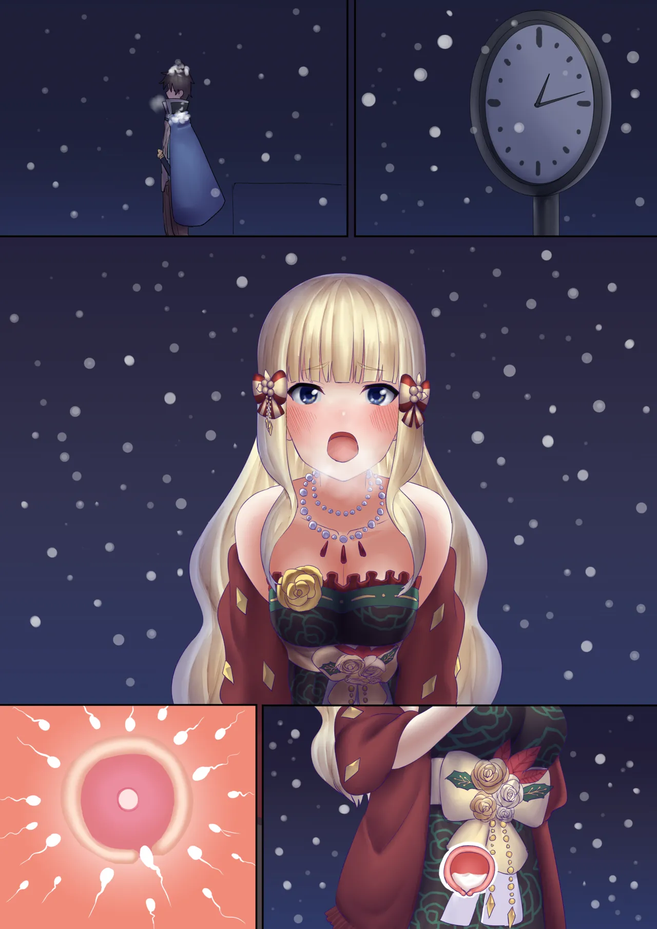 クリスマスサレンNTR催〇種付けH Page.8