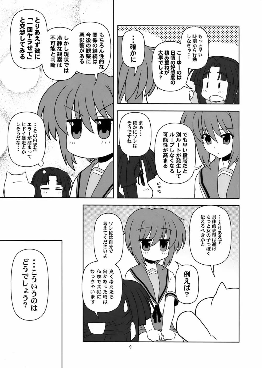 長門有希ちゃんの観察 Page.9