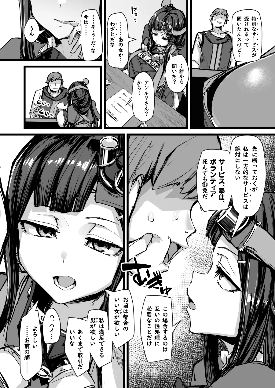 新キャラ日常漫画5枚 Page.2
