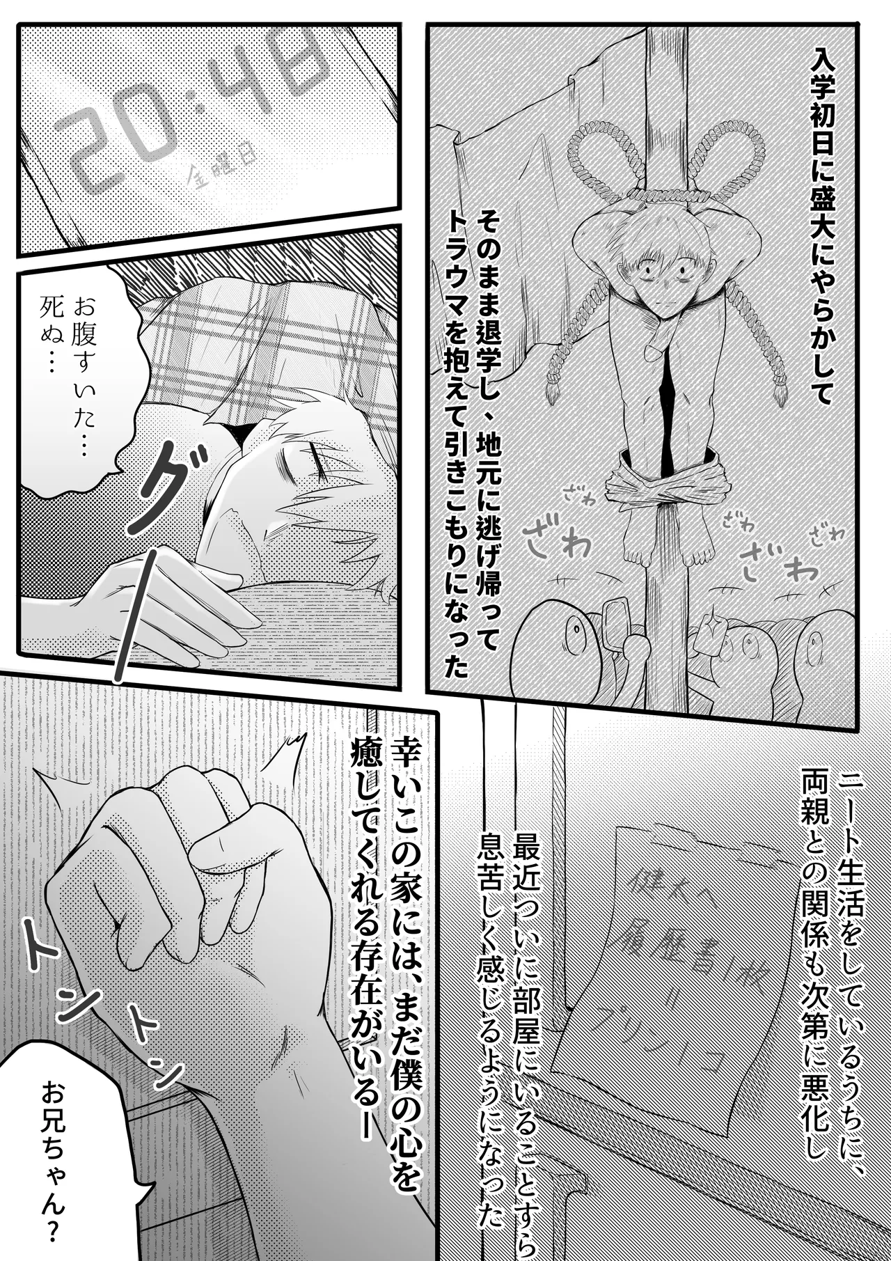 お兄ちゃん、僕の子供を産んでよ Page.3