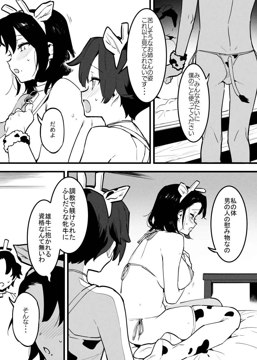 欲求不満な牛のお姉さん④ Page.2