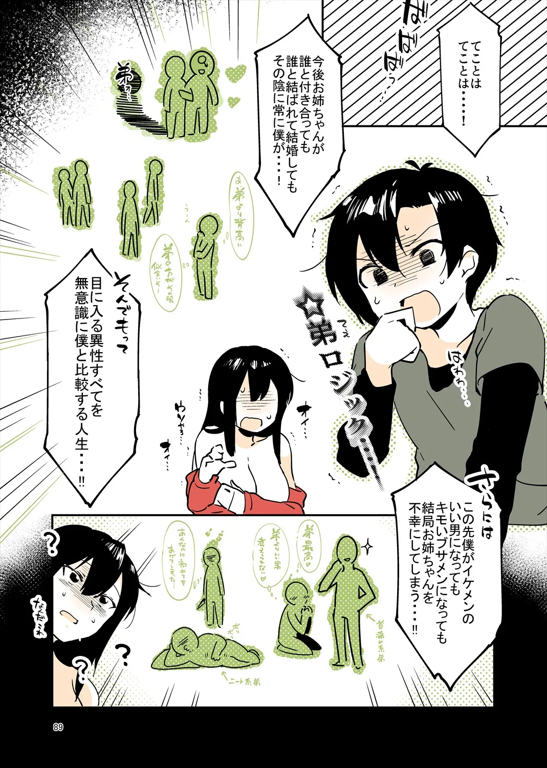 「姉弟まとめ：弟」プレビュー版！ Page.88