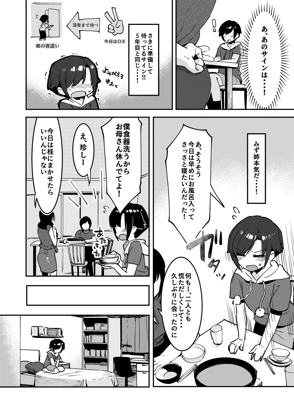 昔してた姉弟 + 特典落書き Page.7