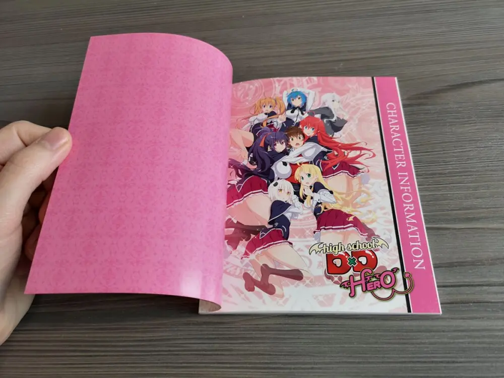Highschool DxD Hero BD booklet scans Page.26