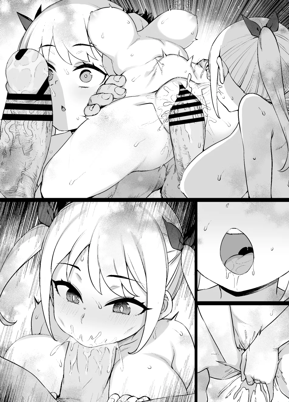 ごちそうに釣られてマゾメスに堕ちる女の子 Page.13