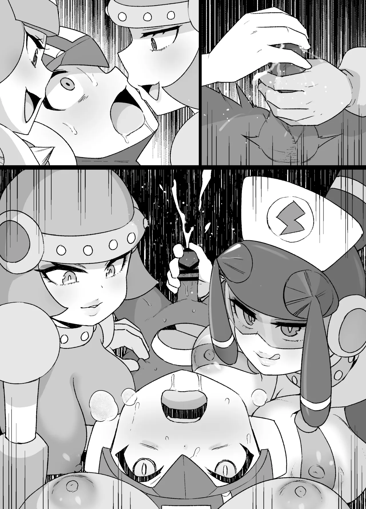 ロックマンエグゼ悪堕ちロール＆桜井メイル漫画 Page.28
