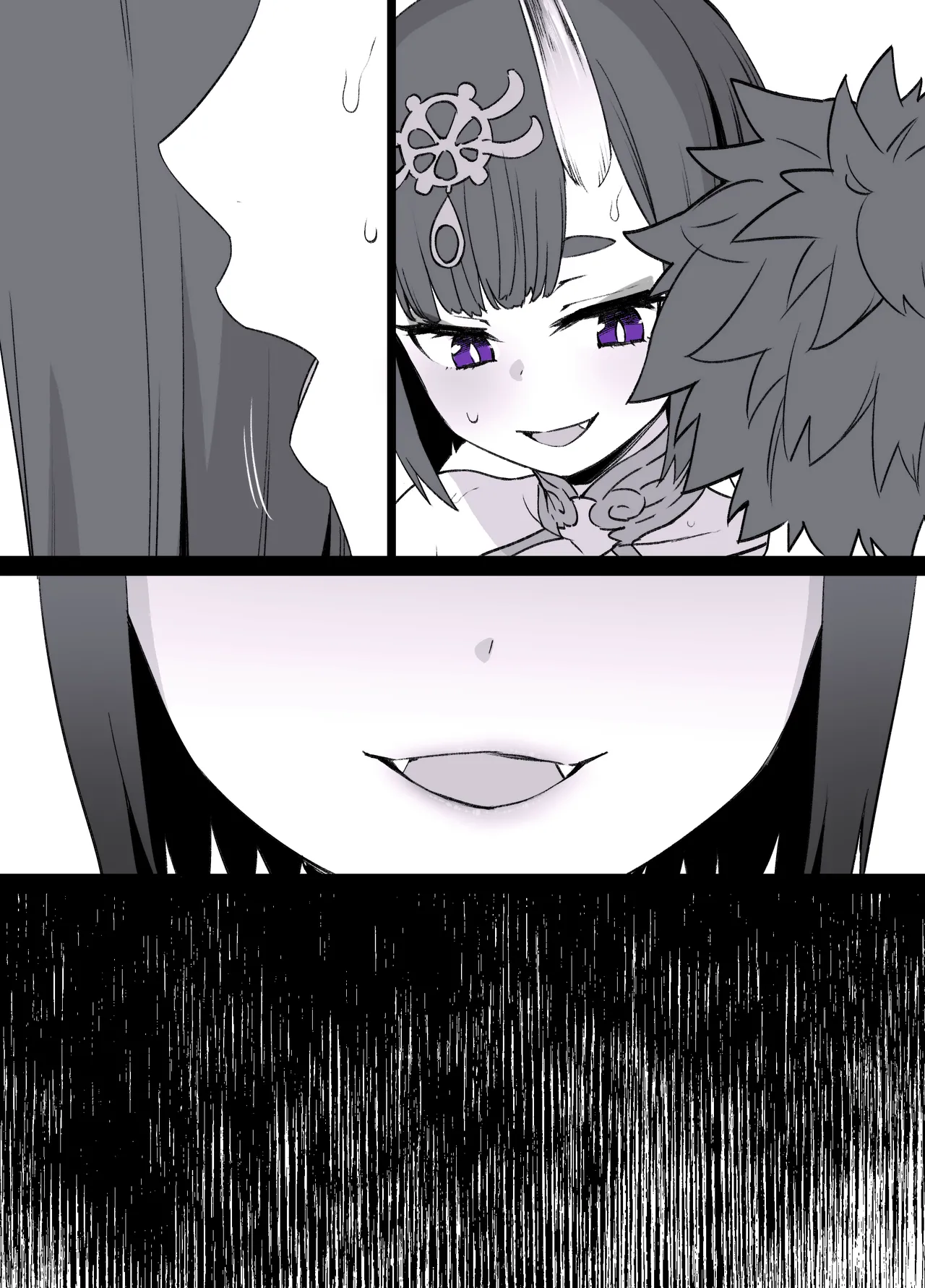 FGO酒呑童子×ダヴィンチ憑依漫画 Page.8