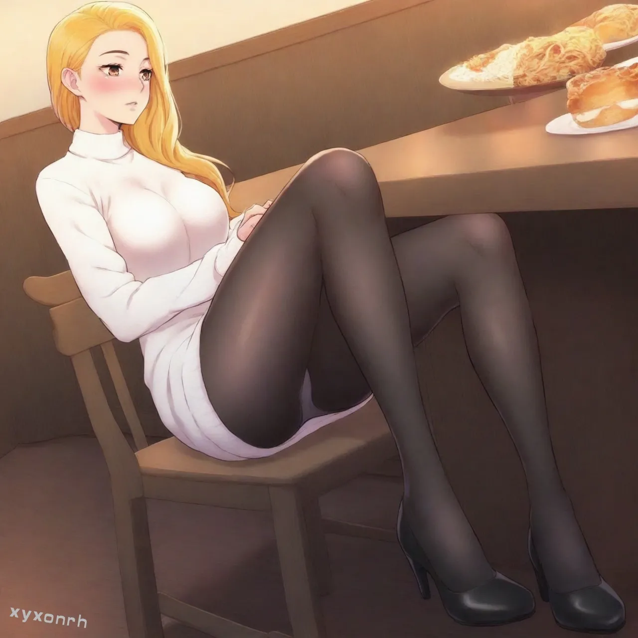 cute sophie webtoon 漂亮干姐姐 Page.23