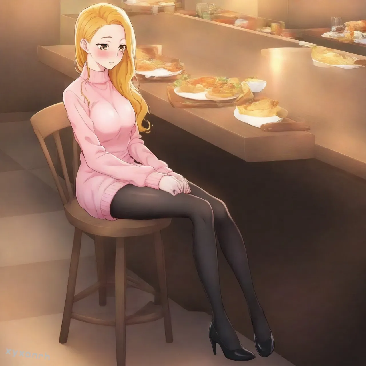 cute sophie webtoon 漂亮干姐姐 Page.33