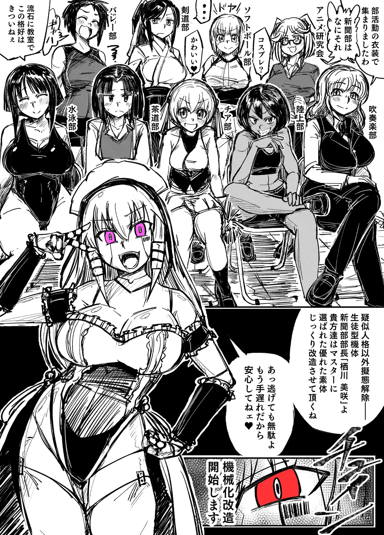 Girl's School Mechanized Page.5