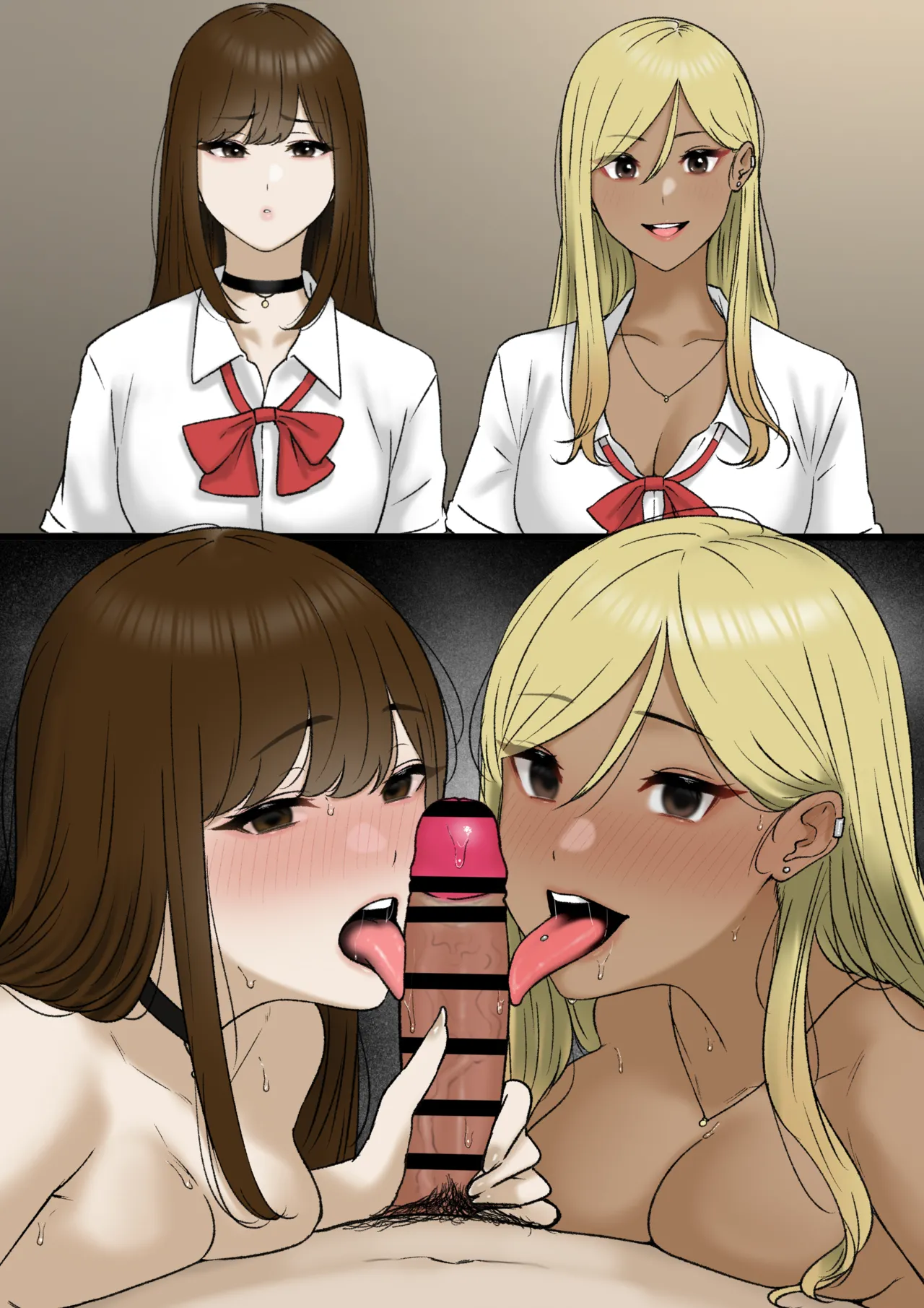 ギャル2人とオタクくん Page.20