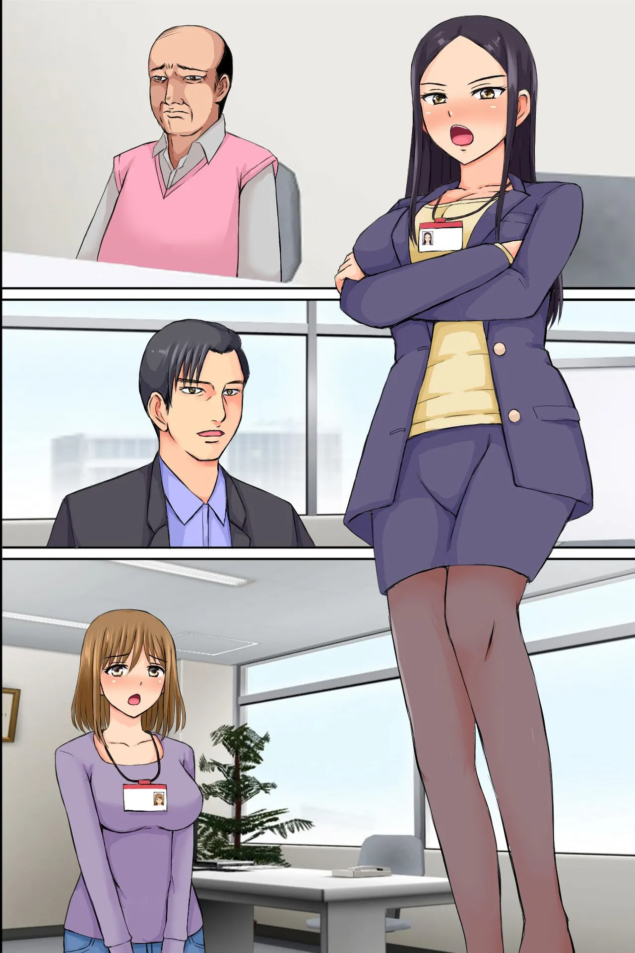 洗脳されたオフィス女子たち～ 生イキOLにおしおきを!底辺社員が美女OLたちを発情させて性処理道具に変えたったw～ Page.46