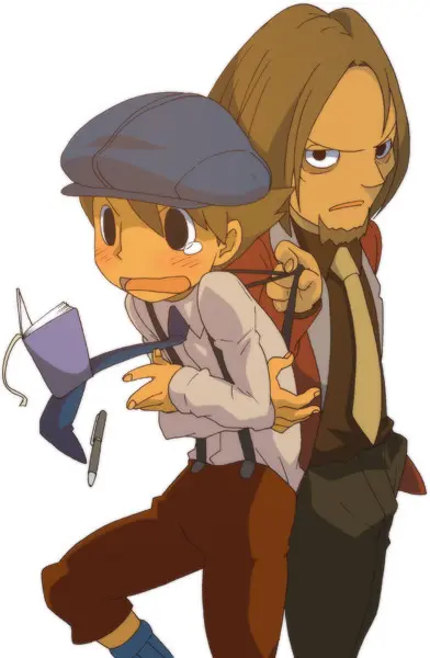Professor Layton set Page.45