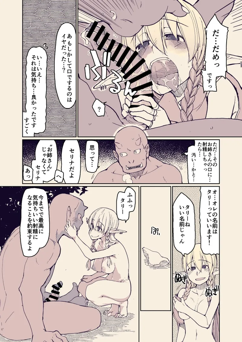 ドスケベエルフの異種姦日記 13 Page.9