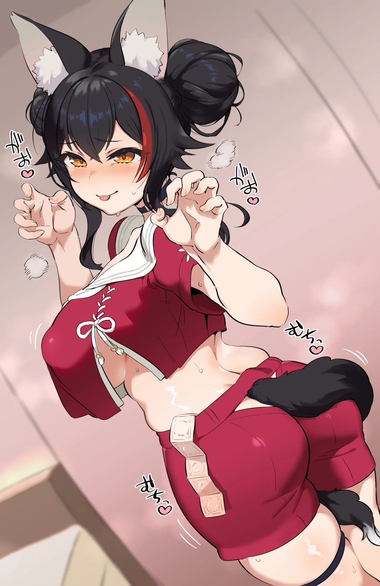 赤セーラーでヌいてくれるmoちゃん Page.6
