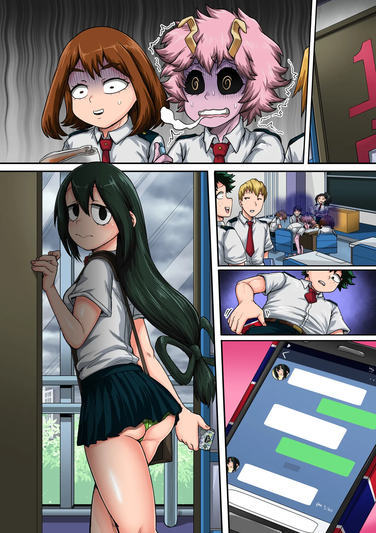 僕のハーレムアカデミア6話「動物的な彼女」 Page.125