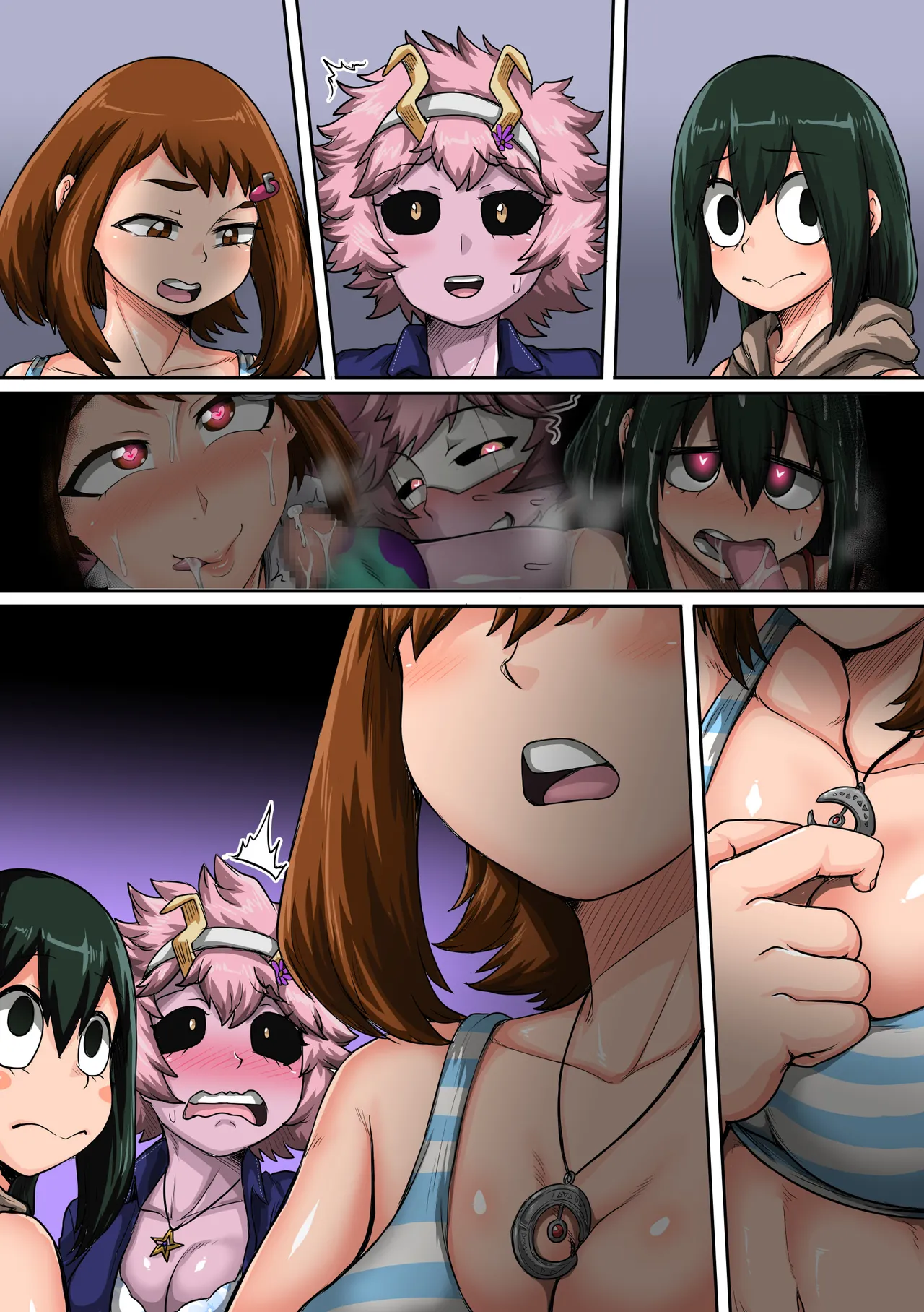 僕のハーレムアカデミア6話「動物的な彼女」 Page.155