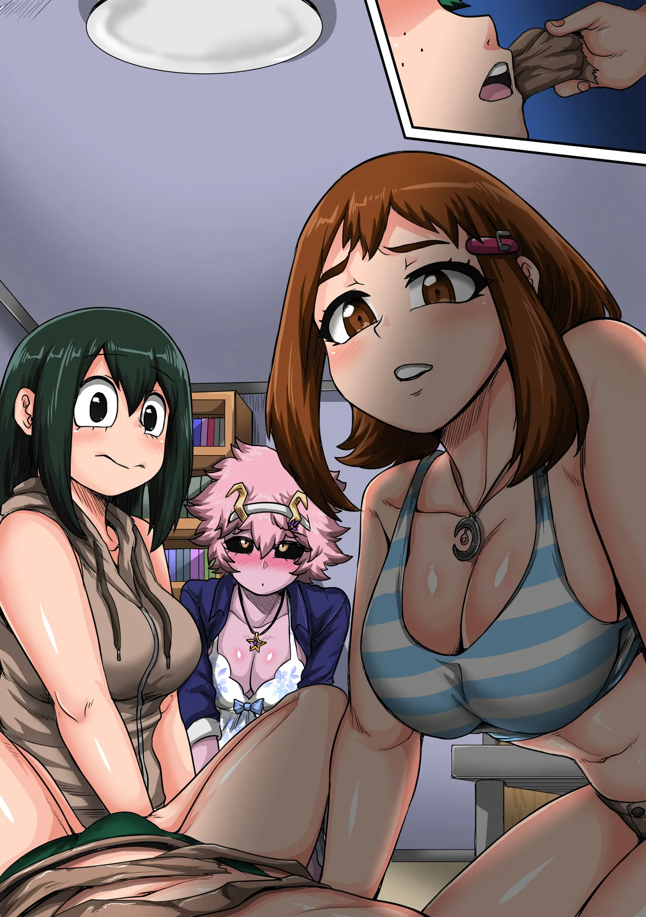 僕のハーレムアカデミア6話「動物的な彼女」 Page.157