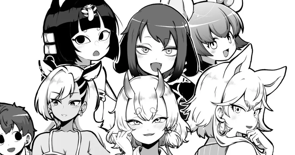 ぶつ森擬人化
