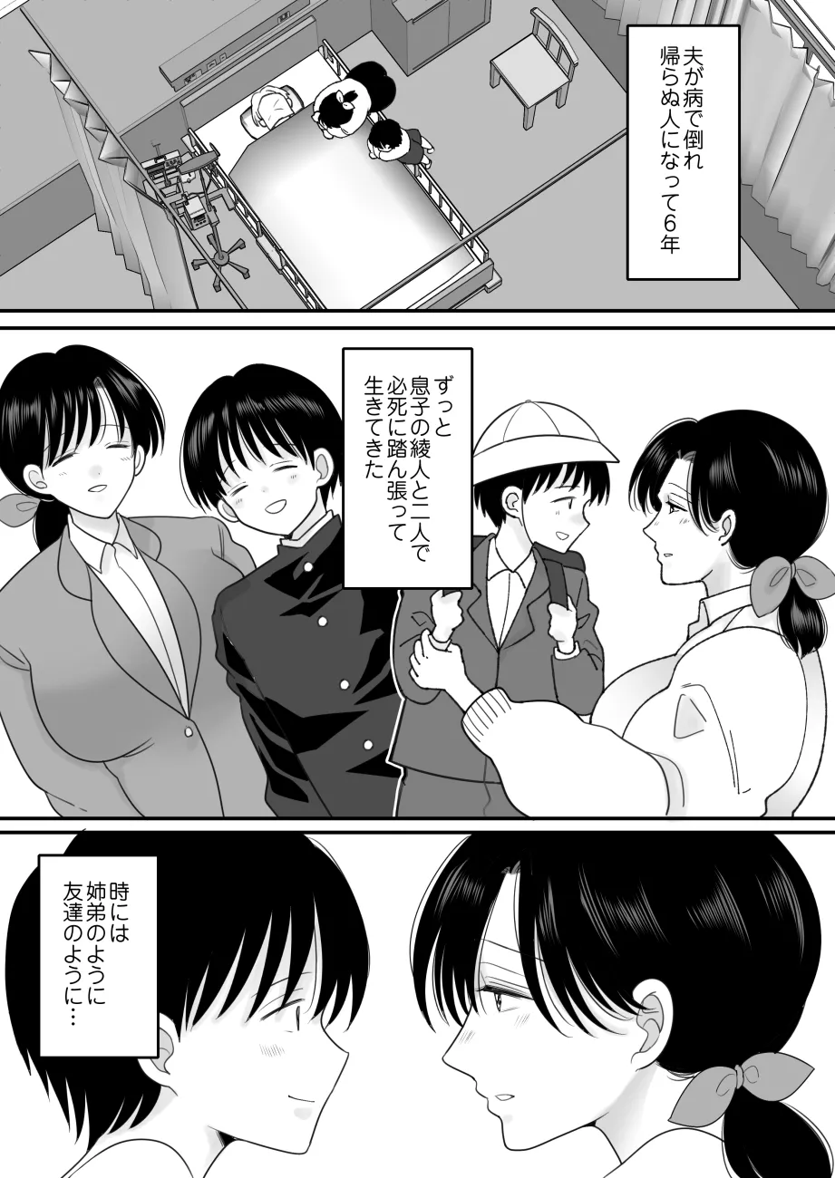 僕の母さんが親戚の伯父達に寝取られる Page.2