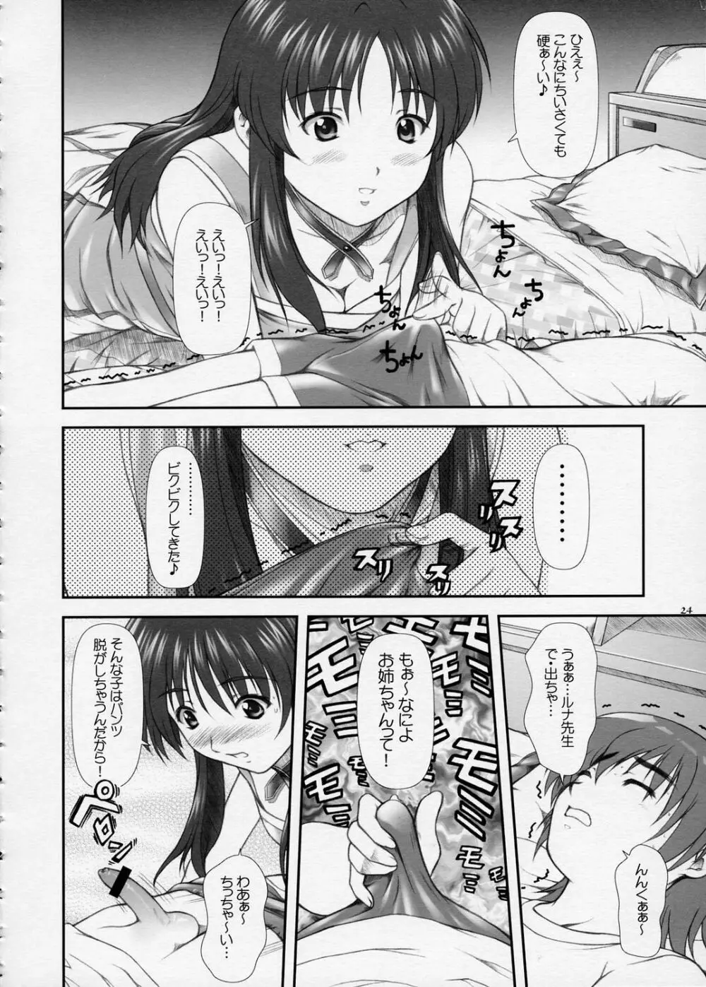 おしえて…？ルナ先生！！ =DESTINY= Page.23