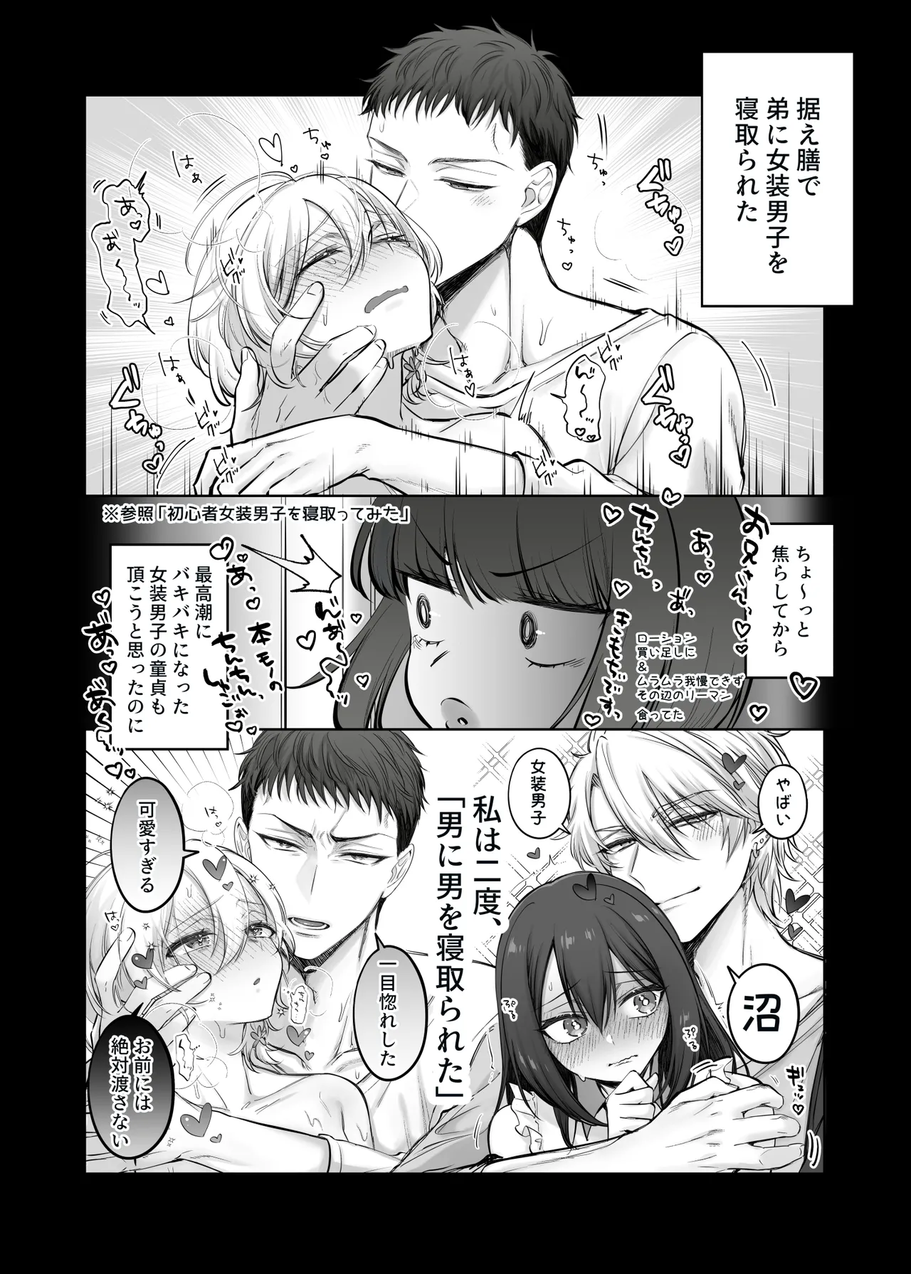 初心者女装男子♂を飼ってみた! Page.6