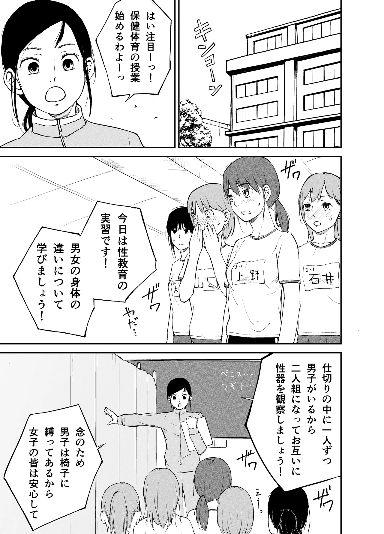 性教育実習 ―性器観察編― Page.2