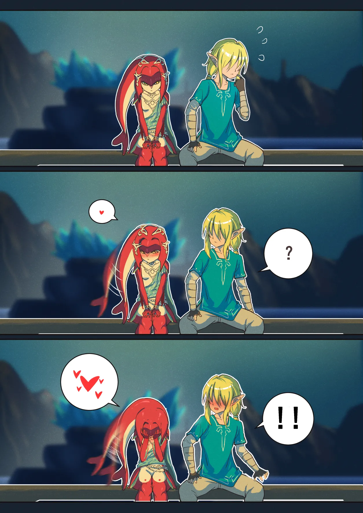 ゼルダの伝説：ミファーとデート Page.8