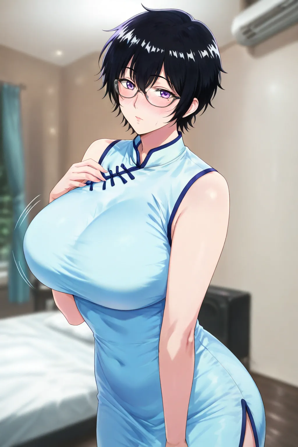 (Short) Reiko Kujirai / 鯨井令子 (九龍ジェネリックロマンス) (73p) / miyabi ai generated Page.3