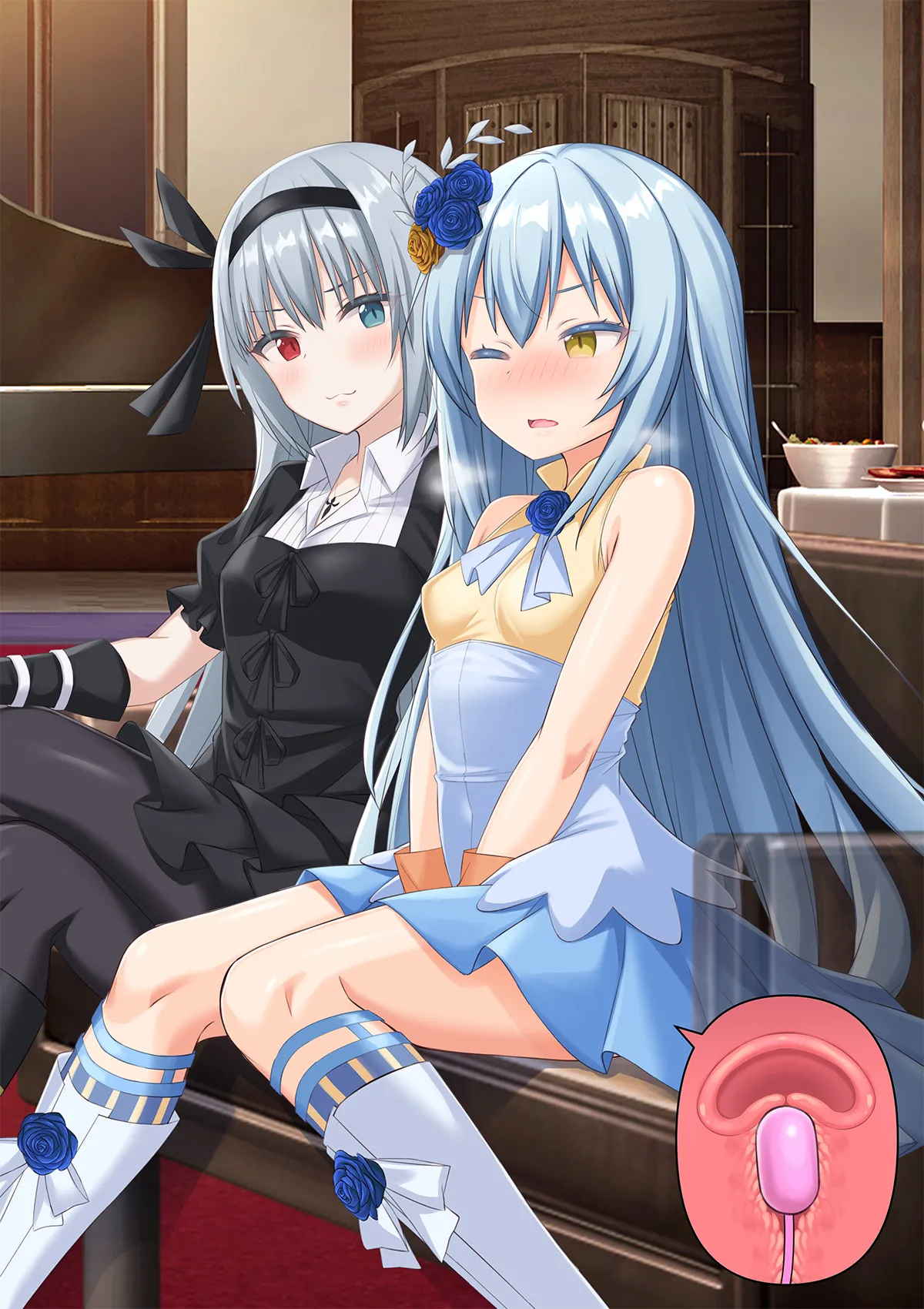 美少女ボディでゴスロリ魔王にレズ調教されメス堕ちした件 Page.128