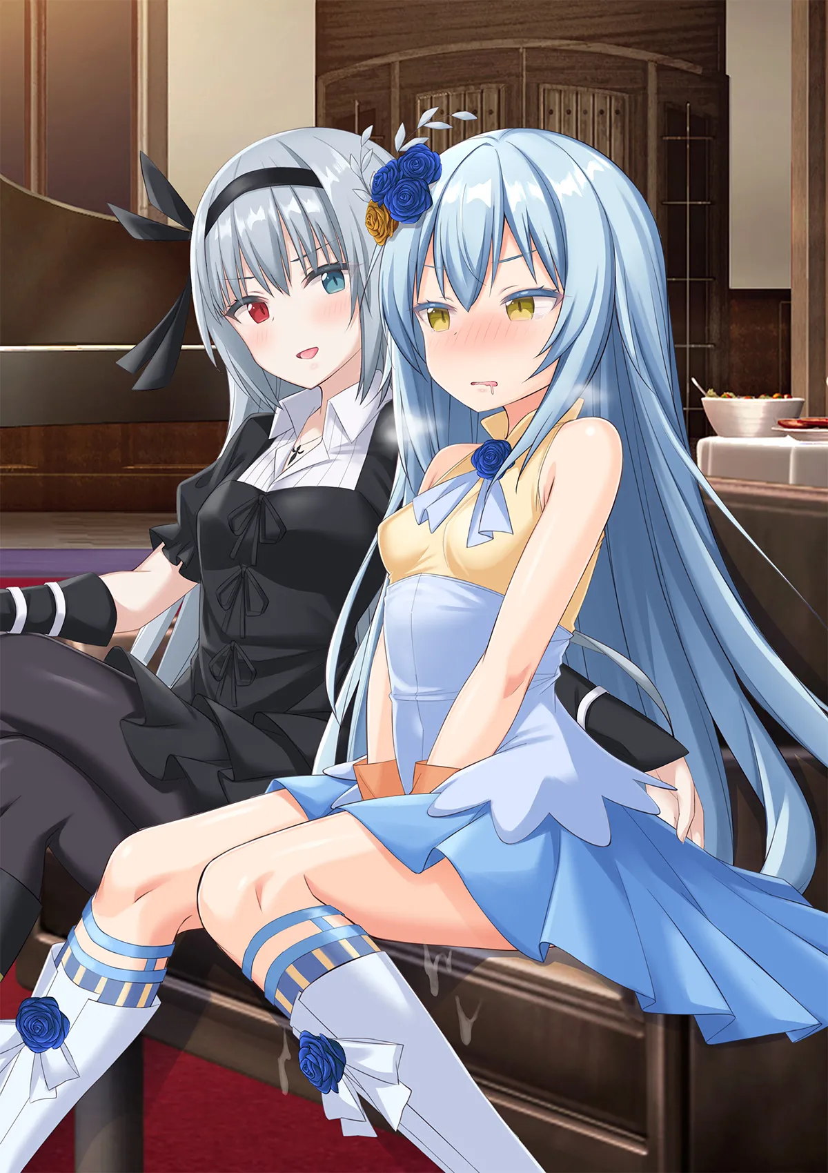 美少女ボディでゴスロリ魔王にレズ調教されメス堕ちした件 Page.137