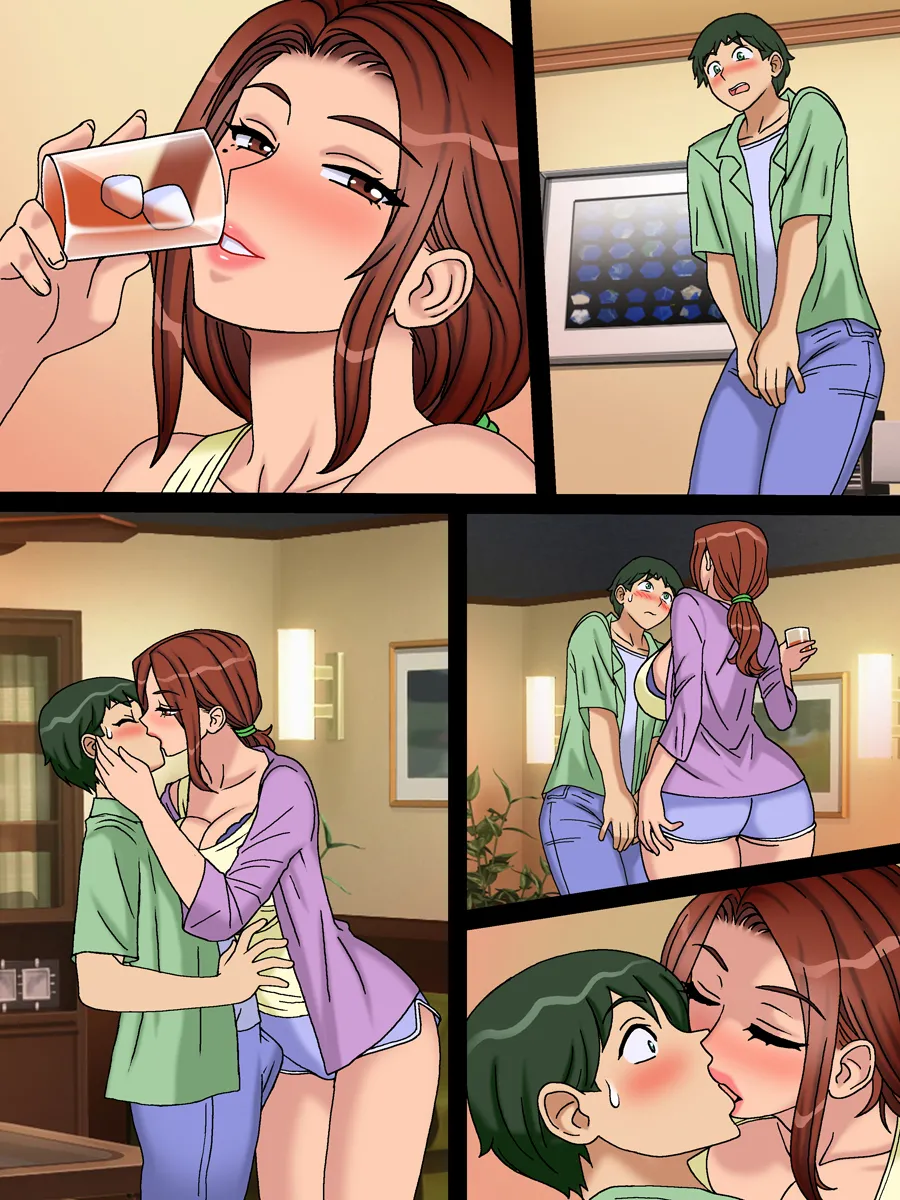 子供の出来ない叔父さんの代わりに僕が叔母さんを妊娠させました。 Page.116