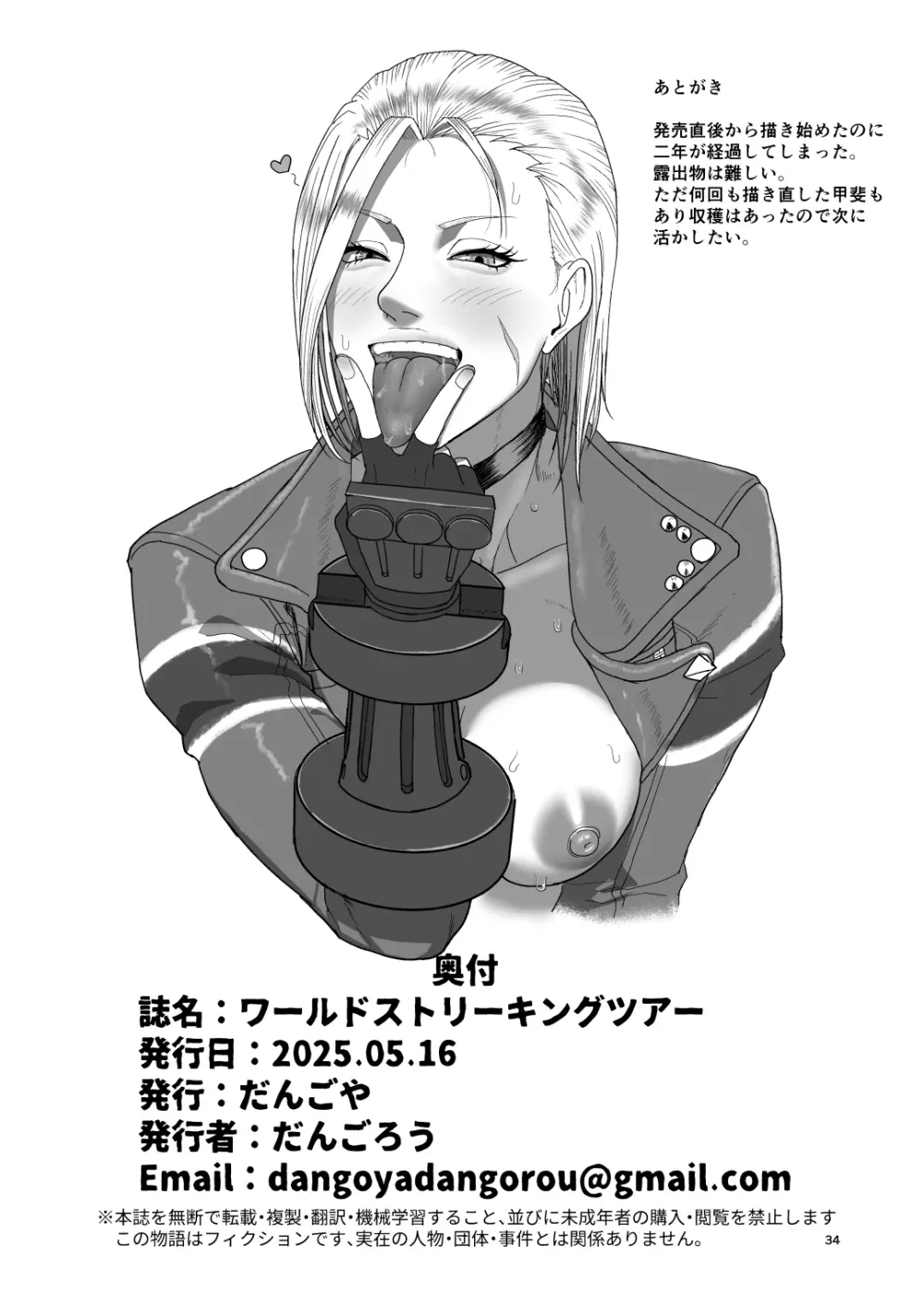 ワールドストリーキングツアー Page.33
