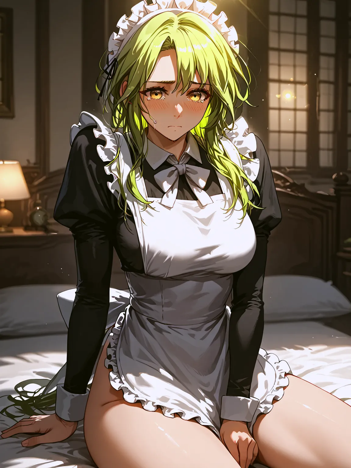 Djitri De Lovilia From Terminally Ill Genius Dark Knight. Manhwa/webtoon ai generated Page.35